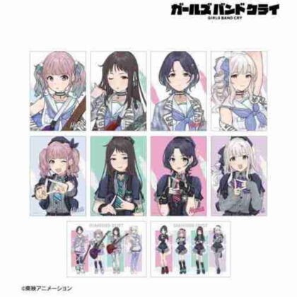 ガールズバンドクライ トレーディングブロマイド Ver.B (少女樂團哭泣貿易溴化物 Ver.B)