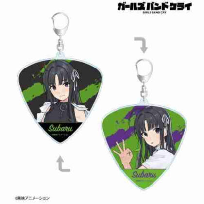 ガールズバンドクライ 安和すばる ピック型両面BIGアクリルキーホルダー (女子樂團 Cry 安與斯巴魯 摘型雙面 BIG 壓克力鑰匙圈)
