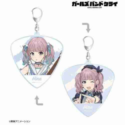 ガールズバンドクライ ヒナ ピック型両面BIGアクリルキーホルダー (女子樂團 Cry Hina Pick 型雙面 BIG 壓克力鑰匙圈)