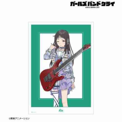 ガールズバンドクライ リン A3マット加工ポスター Ver.A (女子樂團哭泣凜 A3 霧面海報 Ver.A)