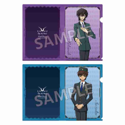 コードギアス 反逆のルルーシュ ホテルニューオータニコラボ クリアファイルセット (Code Geass 反叛的魯路修 Hotel New Ota 合作透明文件套裝)