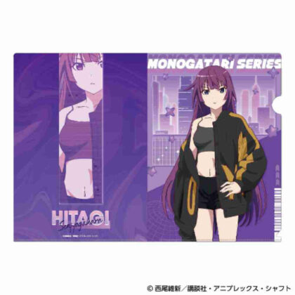 物語シリーズ クリアファイル 戦場ヶ原ひたぎ (物語系列透明文件夾日田戰場原)