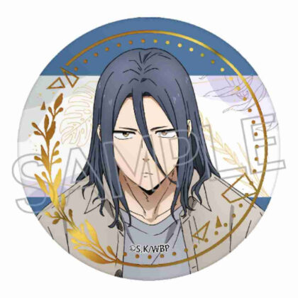 WIND BREAKER 箔押し缶バッジ 杉下京太郎 (WIND BREAKER 燙金箔罐徽章杉下京太郎)