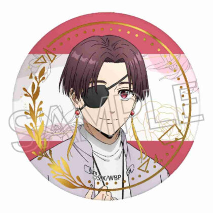 WIND BREAKER 箔押し缶バッジ 蘇枋隼飛 (WIND BREAKER 燙金罐徽章 蘇俊飛)