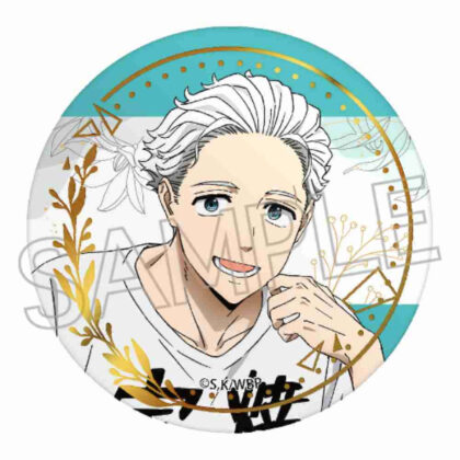 WIND BREAKER 箔押し缶バッジ 梅宮一 (WIND BREAKER 燙金箔罐徽章 Hajime Umemiya)