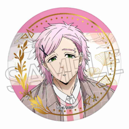 WIND BREAKER 箔押し缶バッジ 桐生三輝 (WIND BREAKER 燙金罐徽章 Miki Kiryu)
