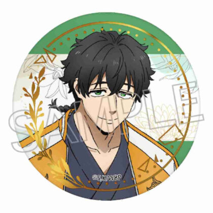 WIND BREAKER 箔押し缶バッジ 十亀条 (WIND BREAKER 燙金箔罐頭徽章 Tokamejo)