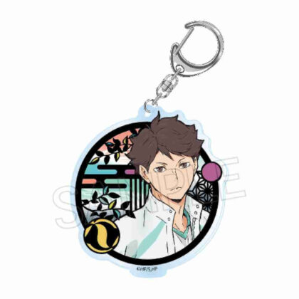 ハイキュー!! 切り絵シリーズ アクリルキーホルダー 及川徹 (Haikyu!! Kirie 系列壓克力鑰匙圈 及川徹)