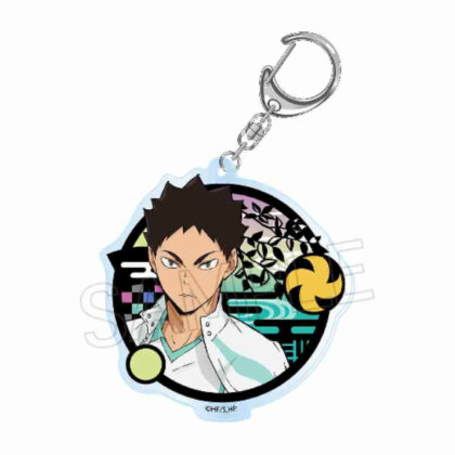 ハイキュー!! 切り絵シリーズ アクリルキーホルダー 岩泉一 (Haikyu!! Kirie 系列壓克力鑰匙圈 Hajime Iwaizumi)