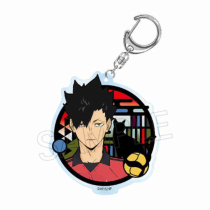 ハイキュー!! 切り絵シリーズ アクリルキーホルダー 黒尾鉄朗 (Haikyu!! Kirie 系列壓克力鑰匙圈 黑尾哲郎)