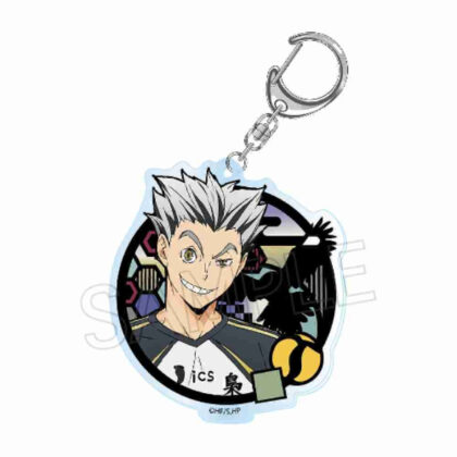ハイキュー!! 切り絵シリーズ アクリルキーホルダー 木兎光太郎 (Haikyu!! Kirie 系列壓克力鑰匙圈 木人小太郎)