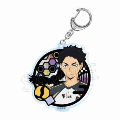 ハイキュー!! 切り絵シリーズ アクリルキーホルダー 赤葦京治 (Haikyu!! 剪紙系列壓克力鑰匙圈赤石敬二)