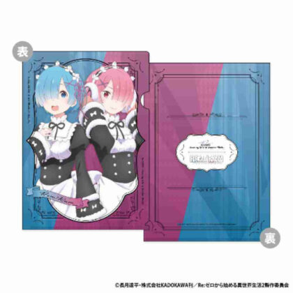 Re:ゼロから始める異世界生活 A4クリアファイル B レム&ラム (Re：從零開始的異世界生活 A4資料夾 B 雷姆&拉姆)