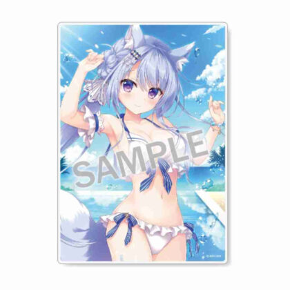 あめとゆき アクリルボード アクア (Ameto Yuki 壓克力板 水色)