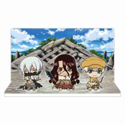 Dr.STONE アクリルジオラマB 司&氷月&羽京 (Dr.STONE 亞克力立體模型 B Tsukasa & Hizuki & Hakyo)