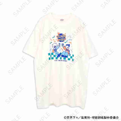 呪術廻戦 アグリーセーターパーティー! クルーネックTシャツ 五条・夏油 懐玉・玉折 Sサイズ (Jujutsu Kaisen 醜毛衣派對！)