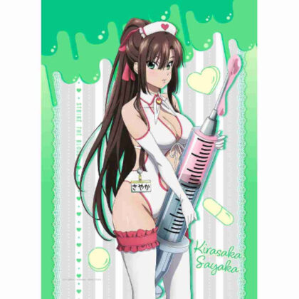 ストライク・ザ・ブラッド 描き下ろしB2タペストリー 紗矢華/ナース水着 Wスエード (Strike the Blood Original B2 Tapestry Saya Hana/護士泳衣 W 絨面革)