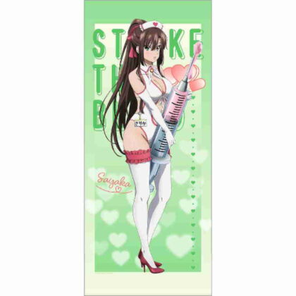 ストライク・ザ・ブラッド 描き下ろし特大タペストリー 紗矢華/ナース水着 (Strike the Blood Original 大掛毯 Saya Hana/護士泳裝)
