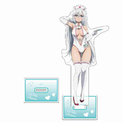 ストライク・ザ・ブラッド 描き下ろし特大アクリルスタンドラ・フォリア/ナース水着 (Strike the Blood 新繪製超大壓克力立架 La Folia/護士泳衣)