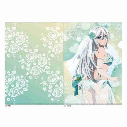 ストライク・ザ・ブラッド クリアファイル ラ・フォリア/ウェディング水着 (噬血狂襲透明銼刀 La Folia/婚禮泳裝)