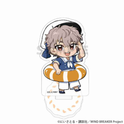 WIND BREAKER アクリルスタンド 兎耳山丁子/マリンルック (WIND BREAKER 壓克力支架 兔宮山 丁香色/海洋風格)