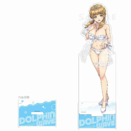 ドルフィンウェーブ 特大アクリルスタンド 彩戸詩絵(ウェディングビキニ) (海豚波超大亞克力支架詩齋（婚禮比基尼）)