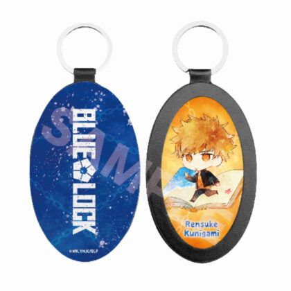 ブルーロック キャラでるアート レザーキーホルダー 13 國神錬介(ミニキャラ) (Blue Rock 角色藝術皮革鑰匙圈 13 國頭蓮介系（迷你角色）)