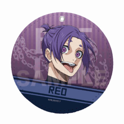 ブルーロック レザーコースターキーホルダー 08 御影玲王 (Blue Rock 皮革杯墊鑰匙圈 08 Reio Mikage)