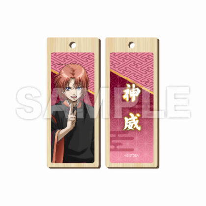 銀魂 木札ストラップ 06 神威 (銀魂木吊牌06神威)