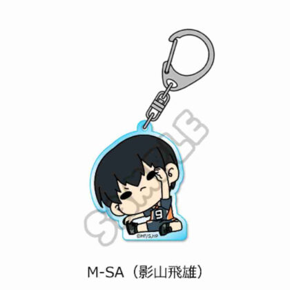ハイキュー!! みんなmochocho化大作戦! 第2弾 アクリルキーホルダー M-SA 影山飛雄 (Haikyu!!大家mochocho操作！)