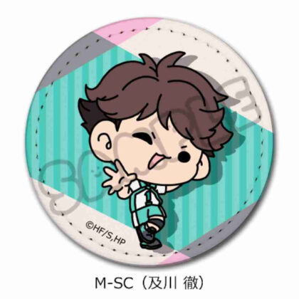ハイキュー!! みんなmochocho化大作戦! 第2弾 レザーバッジ M-SC 及川徹 (Haikyu!! 大家 Mochocho 行動！)
