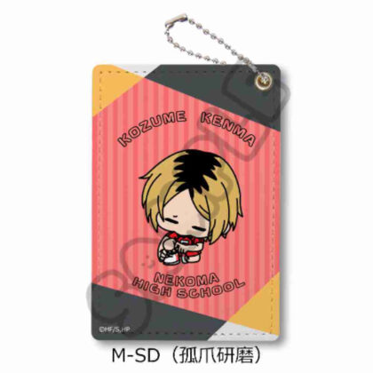 ハイキュー!! みんなmochocho化大作戦! 第2弾 パスケース M-SD 孤爪研磨 (Haikyu!!大家mochocho操作！)