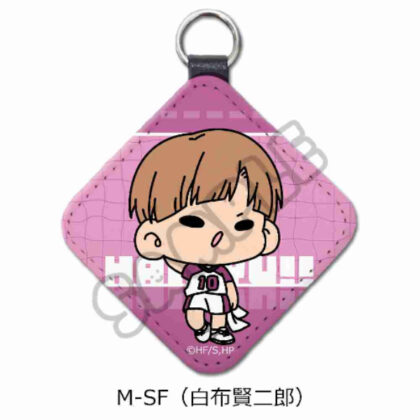 ハイキュー!! みんなmochocho化大作戦! 第2弾 レザーチャーム M-SF 白布賢二郎 (Haikyu!!大家mochocho操作！)