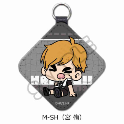 ハイキュー!! みんなmochocho化大作戦! 第2弾 レザーチャーム M-SH 宮侑 (Haikyu!!大家mochocho操作！)