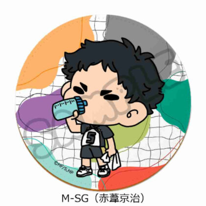 ハイキュー!! みんなmochocho化大作戦! 第2弾 レザーコースター M-SG 赤葦京治 (Haikyu!!大家的mochocho操作！)