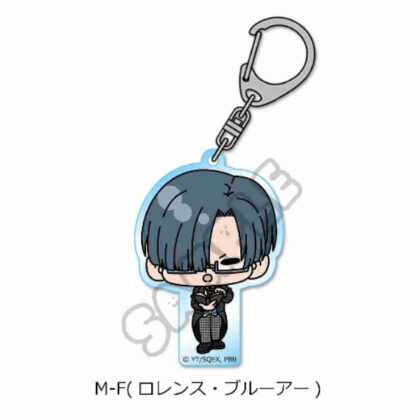 黒執事 -寄宿学校編- アクリルキーホルダー M-F ロレンス・ブルーアー (黑執事-寄宿學校版-壓克力鑰匙圈M-F Lawrence Bruer)