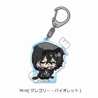 黒執事 -寄宿学校編- アクリルキーホルダー M-H グレゴリー・バイオレット (黑執事-寄宿學校版-壓克力鑰匙圈M-H Gregory Violet)
