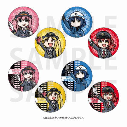 ぼっち・ざ・ろっく!×小田急電鉄 トレーディング缶バッジ (Bocchi The Rock! x 小田急電鐵貿易罐徽章)
