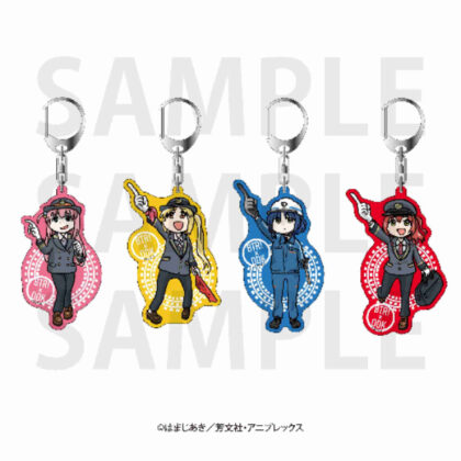 ぼっち・ざ・ろっく!×小田急電鉄 トレーディングアクリルキーホルダー (Bocchi the Rock! x 小田急電鐵貿易壓克力鑰匙圈)