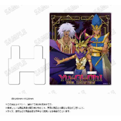遊☆戯☆王デュエルモンスターズ 描き下ろしアクリルマルチスタンド 王の記憶Ver. (遊戲王決鬥怪獸原創亞克力多支架國王記憶版。)