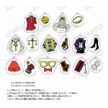 遊☆戯☆王デュエルモンスターズ モチーフアクリルキーホルダーコレクションVol.2 (遊戲王決鬥怪物圖案壓克力鑰匙圈系列 Vol.2)