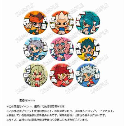 イナズマイレブン 缶バッジコレクション Vol.1 (閃電十一人罐徽章收藏 Vol.1)