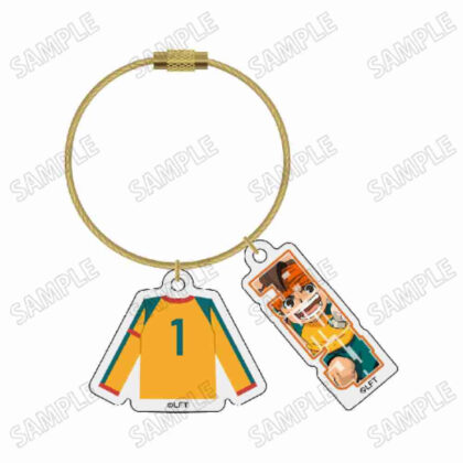 イナズマイレブン ワイヤーアクリルキーホルダー 1 円堂守 (閃電十一人金屬絲亞克力鑰匙圈 1 遠藤衛)