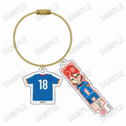 イナズマイレブン ワイヤーアクリルキーホルダー 8 基山ヒロト (閃電十一人金屬絲亞克力鑰匙圈 8 Hiroto Kiyama)