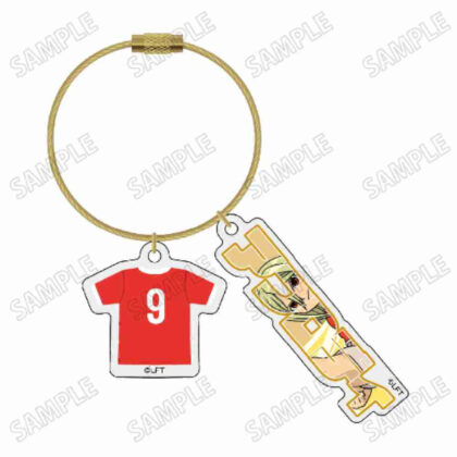 イナズマイレブン ワイヤーアクリルキーホルダー 12 アフロディ (閃電十一人線壓克力鑰匙圈 12 阿芙羅狄蒂)
