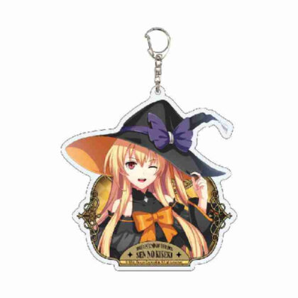 デカアクリルキーホルダー 英雄伝説 閃の軌跡 03 アリサ・ラインフォルト ハロウィンVer.(描き起こしイラスト) (大亞克力鑰匙圈 英雄傳說 閃之軌跡 03 艾莉莎雷因福德 萬聖節Ver.（草稿圖）)