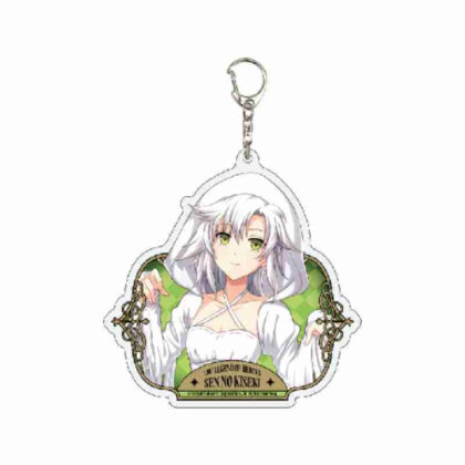 デカアクリルキーホルダー 英雄伝説 閃の軌跡 04 フィー・クラウゼル ハロウィンVer.(描き起こしイラスト) (大亞克力鑰匙圈英雄傳說閃之軌跡04費克勞塞爾萬聖節Ver.（草稿圖）)