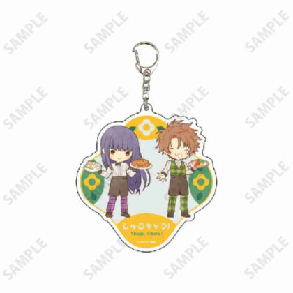 デカアクリルキーホルダー しゅごキャラ! 03 なぎひこ&空海 レトロ喫茶Ver.(レトロアートイラスト) (大壓克力鑰匙圈守護甜心！)