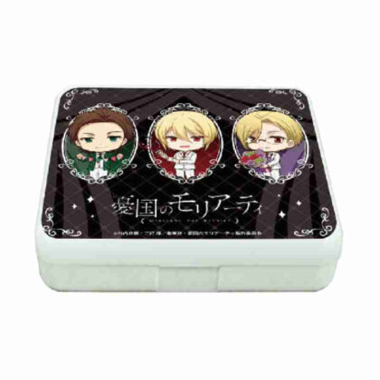 小物ケース 憂国のモリアーティ 02 お祝いVer. A(ミニキャライラスト) (配件盒 愛國者莫里亞蒂 02 慶典 Ver. A (迷你人物插畫))