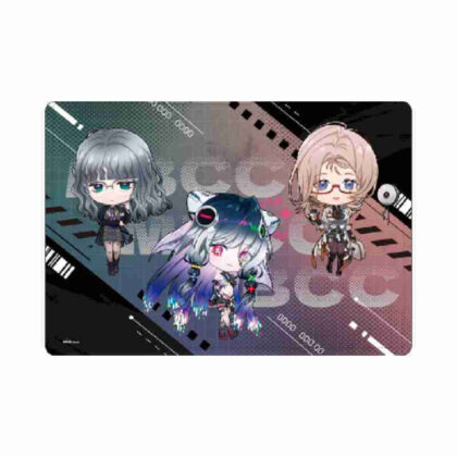 キャラクリアケース 無期迷途 05 ライズ&000&ムーア(ミニキャライラスト) (角色透明盒 Mujyou Meido 05 Rise & 000 & Moore（迷你角色插圖）)